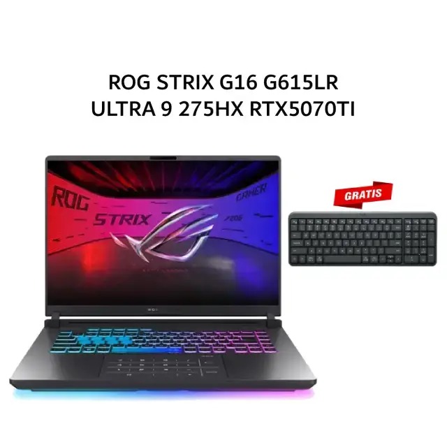 ASUS ROG STRIX G16 G615LR ULTRA 9 275HX RTX5070TI